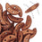 CzechMates Glass, 2-Hole Crescent Beads 10x4.5mm, Saturated Metallic Copper (2.5" Tube)