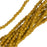 Czech Fire Polished Glass Beads 3mm Round Mustard Yellow (50 pcs)