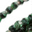 Czech Fire Polished Glass Beads 3mm Round Green Malachite (50 pcs)