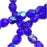 Czech Fire Polished Glass Beads 4mm Round Cobalt Blue AB (50 pcs)