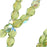 Czech Fire Polished Glass Beads 4mm Round 'Green Olivine AB' (50 pcs)