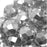 Czech Fire Polished Glass Beads 8mm Round Metallic Silver Full-Coat (25 pcs)
