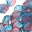 Czech Fire Polished Glass Beads 8mm Round Two Tone Teal/Fuchsia (25 pcs)
