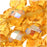 Czech Fire Polished Glass Beads 8mm Round Lt Topaz AB (1 Strand)