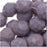 Czech Fire Polished Glass Beads 8mm Round Opaque Lt Amethyst (1 Strand)