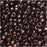 Czech Glass Matubo, 8/0 Seed Bead, Jet Bronze Luster (8 Gram Tube)