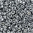 Czech Glass Matubo, 8/0 Seed Bead, Crystal Full Labrador (8 Gram Tube)