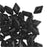 Czech Glass GemDuo, 2-Hole Diamond Shaped Beads 8x5mm, Jet Black (2.5" Tube)