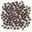 SuperDuo 2-Hole Czech Glass Beads, Matte Dark Bronze, 2x5mm, 8g Tube