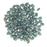 SuperDuo 2-Hole Czech Glass Beads, Turquoise Bronze Picasso, 2x5mm, 8g Tube