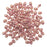 SuperDuo 2-Hole Czech Glass Beads, Opaque Pink Luster, 2x5mm, 8g Tube
