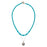 Blue Thistles Necklace