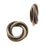 TierraCast Brass Oxide Finish Lead-Free Pewter Love Knot Triple Twist Spacer Beads 10mm (2 Pieces)