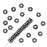 TierraCast Fine Silver Plated Pewter Daisy Spacer Beads 4mm (50 pcs)