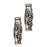 TierraCast Fine Silver Plated Pewter Wild Rose Barrel Beads 15mm (2 pcs)