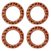 TierraCast Copper Plated Pewter Round 13mm Connector Link Ring (4 Pieces)