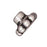 TierraCast Fine Silver Plated Pewter Bead Aligners 5mm (4 Pieces)