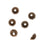 Vintaj Natural Brass Scalloped Bead Caps 6mm (6 Pieces)