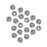 Stainless Steel Beads, Round 4mm, (20 Pieces)