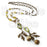 Vintaj Natural Brass 13mm Acorn Bead Caps (4 Pieces)