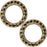 TierraCast Brass Oxide Finish Lead-Free Pewter Round 13mm Connector Link Ring (4 Pieces)