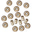 TierraCast Brass Oxide Finish Lead-Free Pewter Disk Heishi Spacer Beads 3mm (50 Pieces)