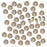 TierraCast Brass Oxide Finish Lead-Free Pewter Disk Heishi Spacer Beads 3mm (50 Pieces)
