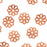 Genuine Copper Open Petal Flower Bead Caps 6mm (50 pcs)