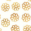 22K Gold Plated Open Petal Flower Bead Caps 7mm (10 pcs)