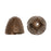 Vintaj Natural Brass, Roman Leaf Bead Cap Cone 12mm (2 Pieces)