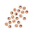 14K Rose Gold Filled Smooth Round Beads 3mm Diameter (20 Pieces)