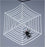 Retired - Crystal Spider With Glow In The Dark Web