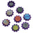 Retired - Flower Bottle Cap Magnet Set