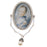 Retired - Portrait in Blue Brooch