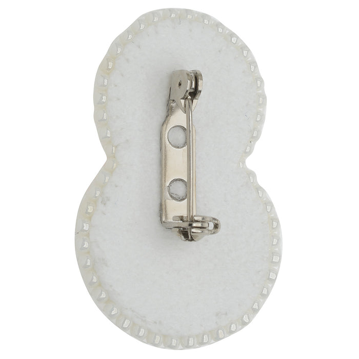 Frosty Brooch