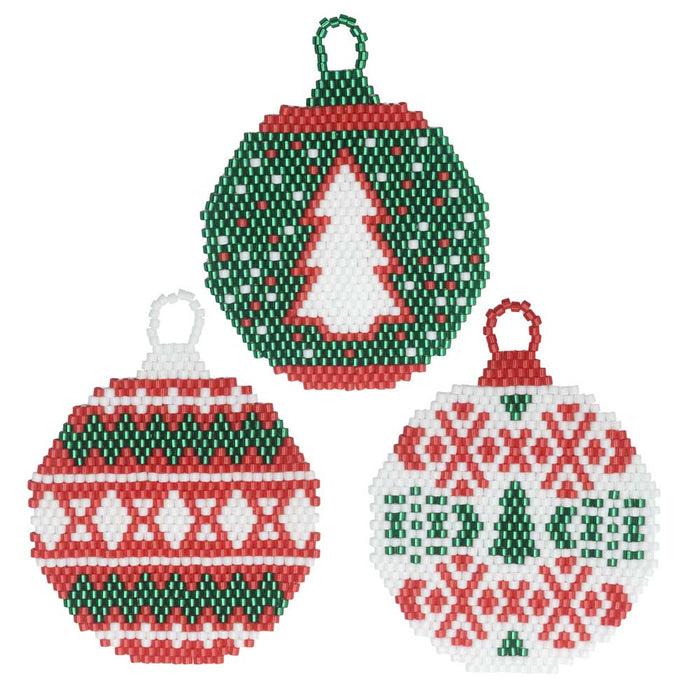 Brick Stitch Ornaments