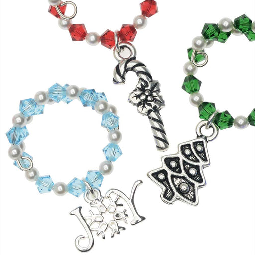 Retired - Christmas Party Wine Charms (Reboot)