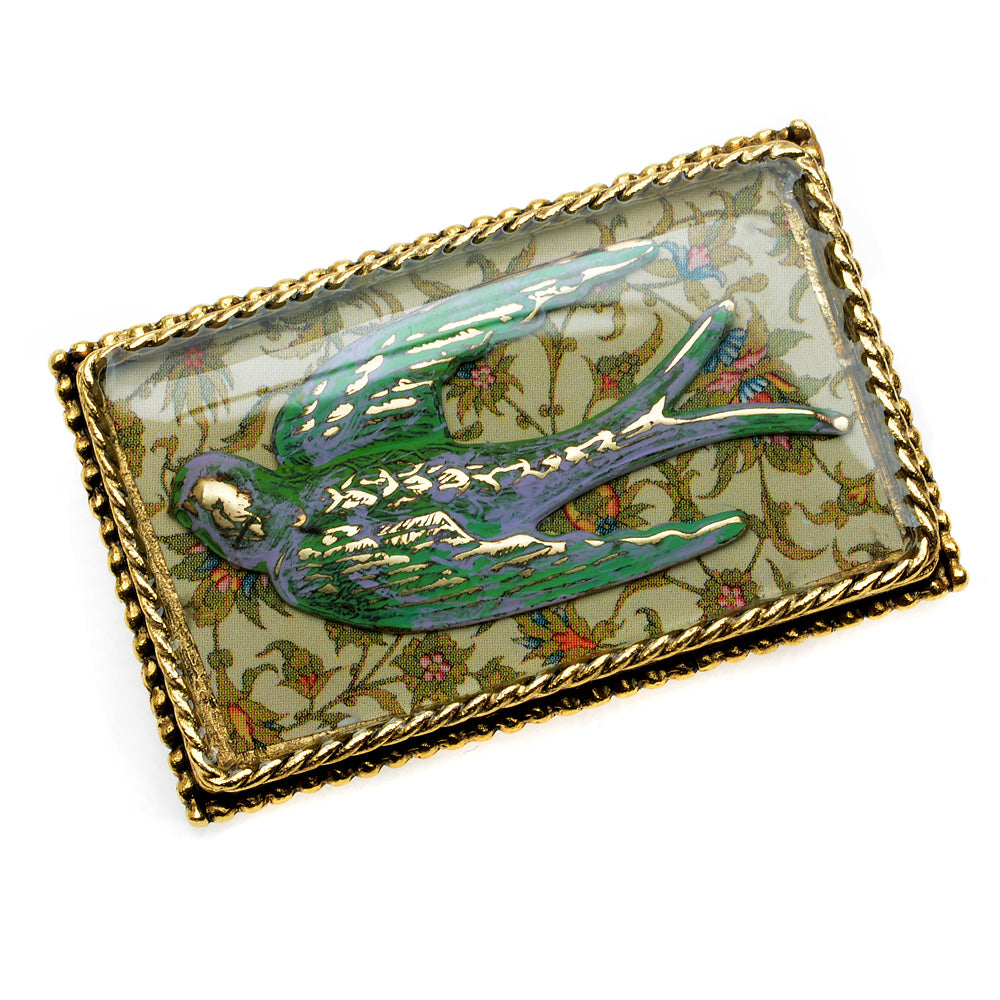 Retired - Serene Sparrow Brooch