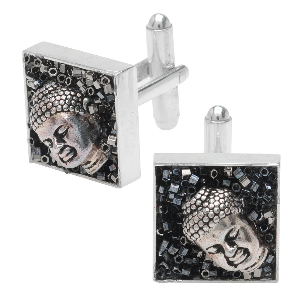 Retired - Men's Buddha Cufflinks