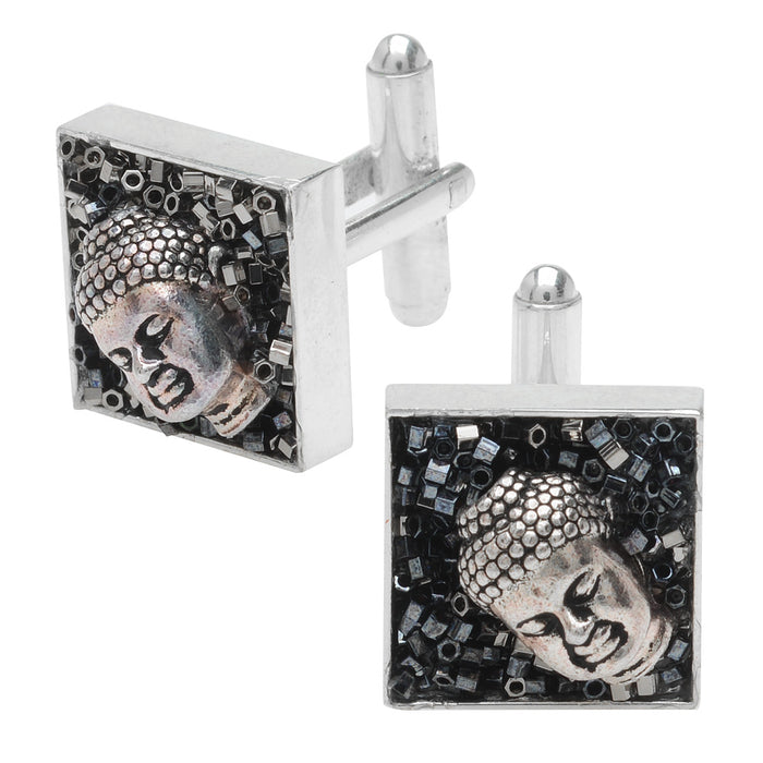 Retired - Men's Buddha Cufflinks