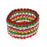Deck The Halls Napkin Rings, Set of 6