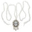 Retired - Everlasting Love Bridal Bouquet Charm