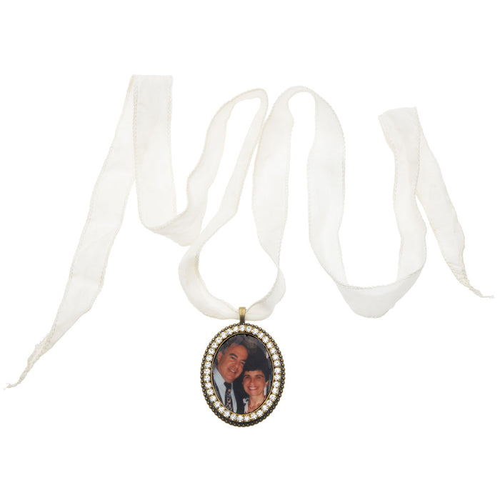 Retired - Down the Aisle Bridal Bouquet Charm