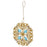 Retired - Baroque Filigree Ornament in Gold