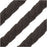 Portuguese Cork Cord by Regaliz, Round and Braided 10mm, Dark Brown, by the Inch
