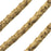 Portuguese Cork Cord by Regaliz, Round and Braided 6mm, Natural, by the Inch