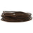 Leather Cord, Round 2mm, Chocolate, by Leather Cord USA (1 yard)