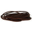 Leather Cord, Round 2mm, Natural Antique Brown, by Leather Cord USA (1 yard)
