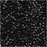 Miyuki Delica Seed Beads, 11/0 Size, Black Opaque DB010 (2.5" Tube)