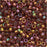 Miyuki Delica Seed Beads, 11/0 Size, Gold Red Luster DB103 (2.5" Tube)